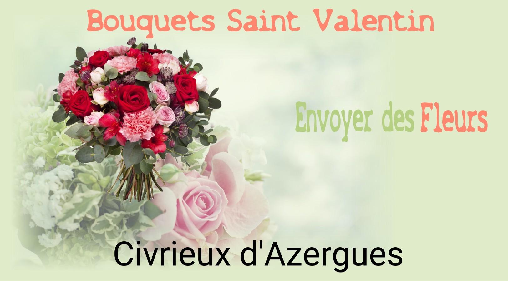 Roses de Saint-Valentin livrées à Civrieux-d'Azergues